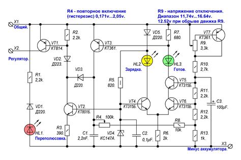 линейные светодиодные индикаторы в схемах зарядки аккумуляторов